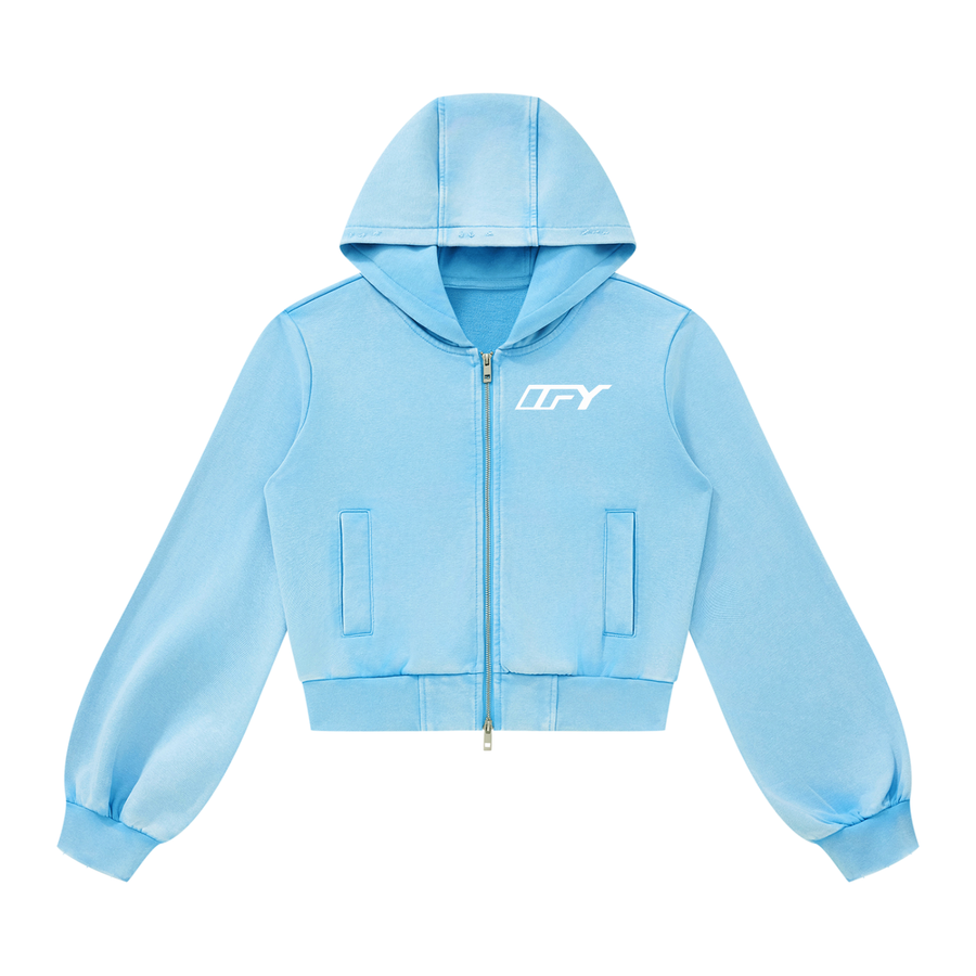 Women’s Vintage Wash Full Zip Hoodie
