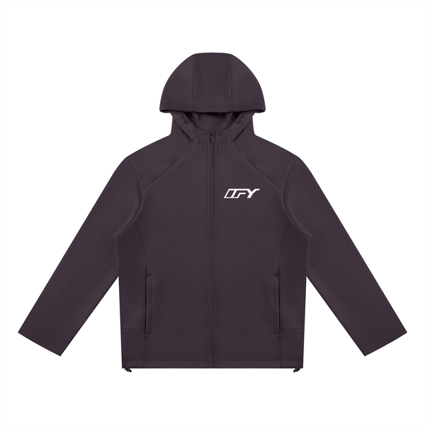 Unisex Paneled Full Zip Hoodie