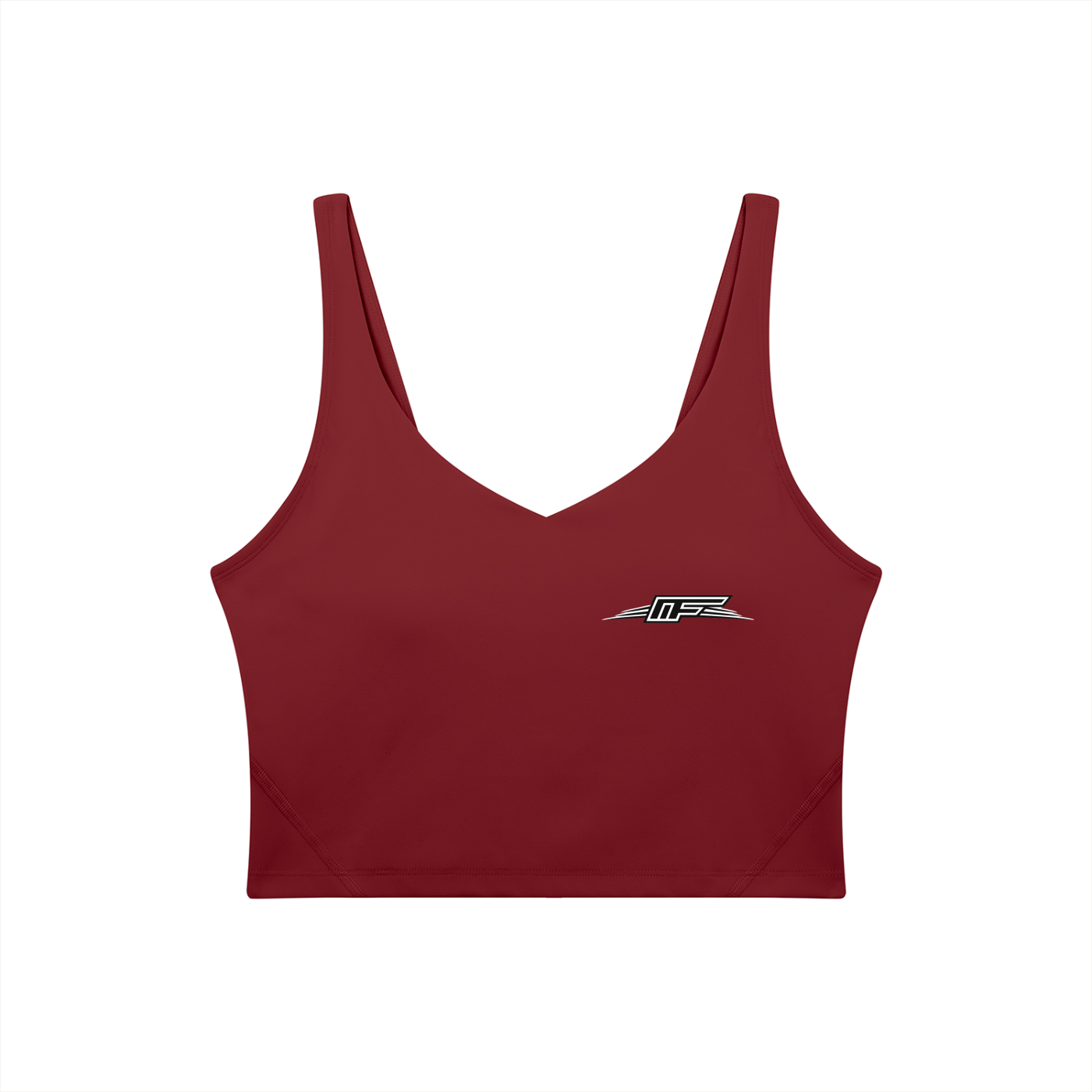 Women's V-Neck Yoga Sports Bra
