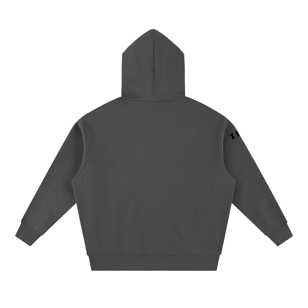 Essential Oversized Boxy Fit Fleece Hoodie