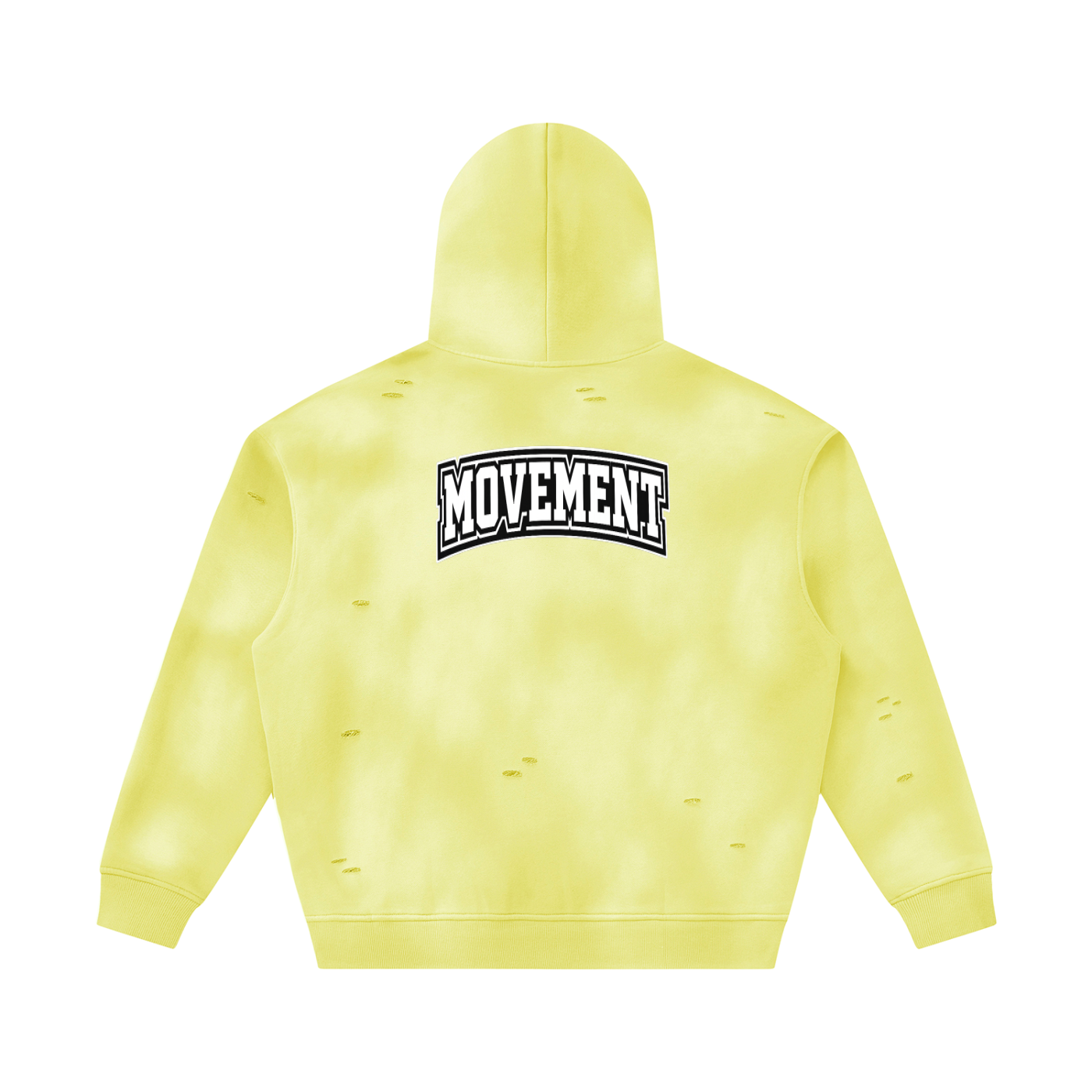 Unisex Frayed Fleece Hoodie - Elevate Your Casual Wardrobe