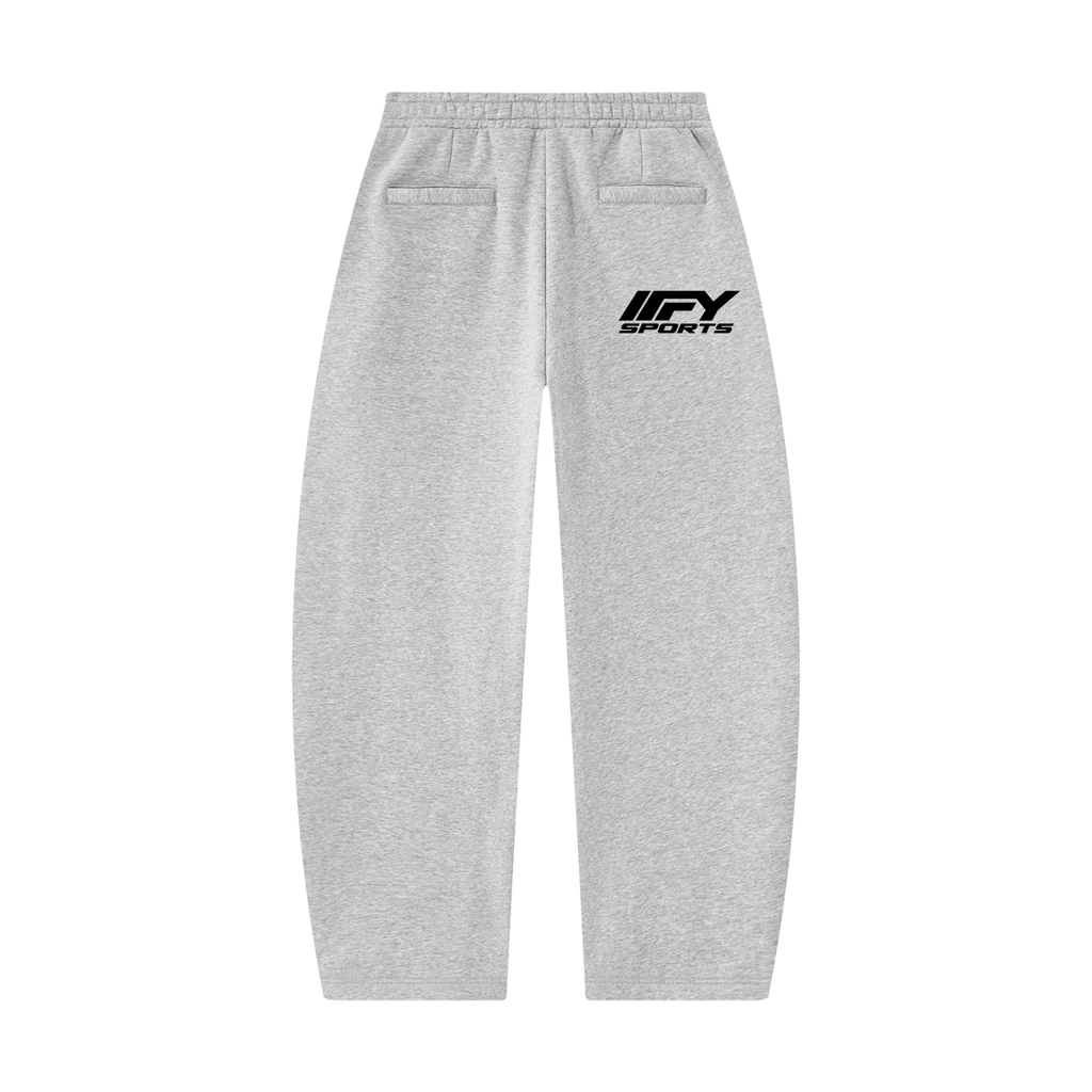 Unisex Barrel-Leg Sweatpants