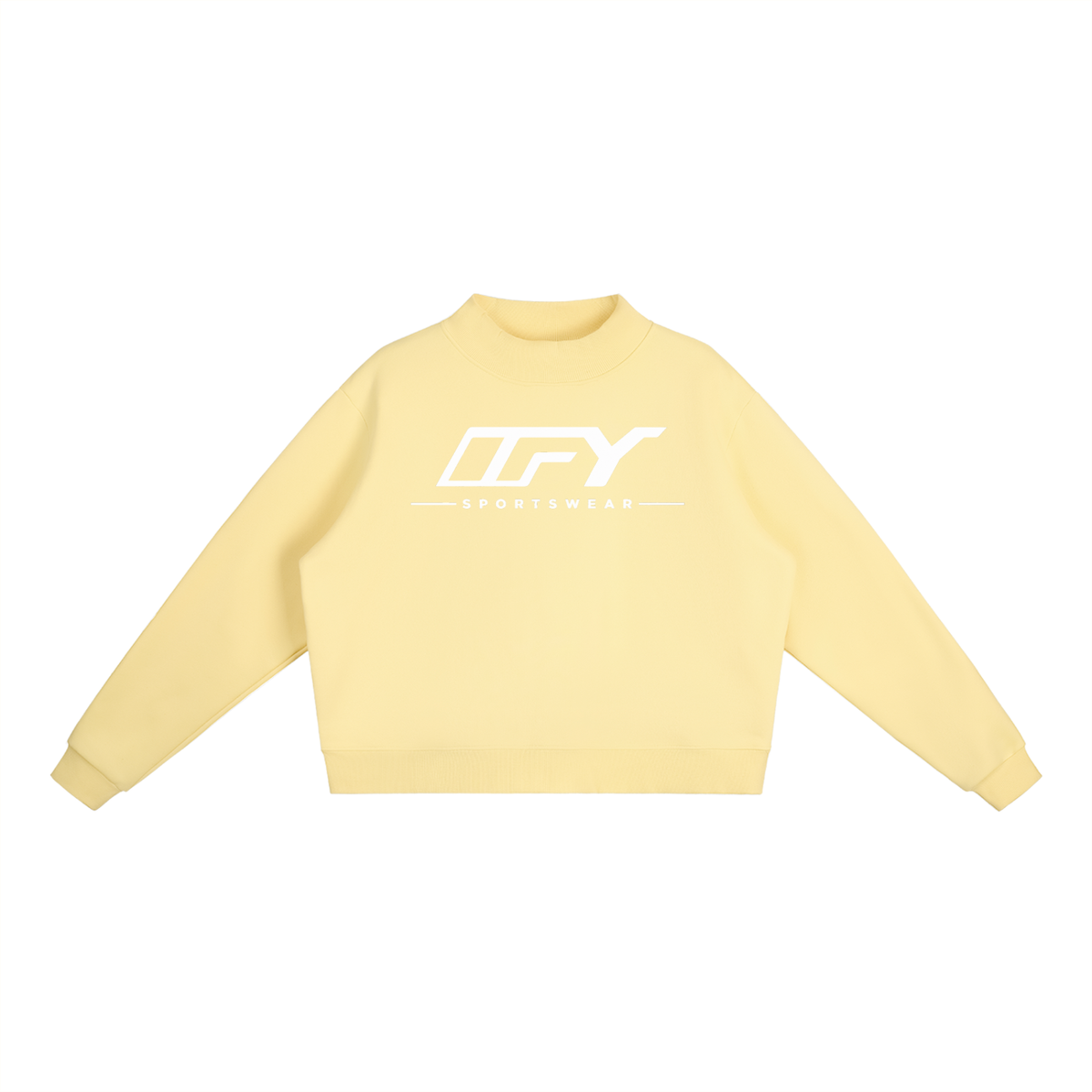 Women's Fleece Mock-Neck Sweatshirt: Cozy Comfort for Every Occasion
