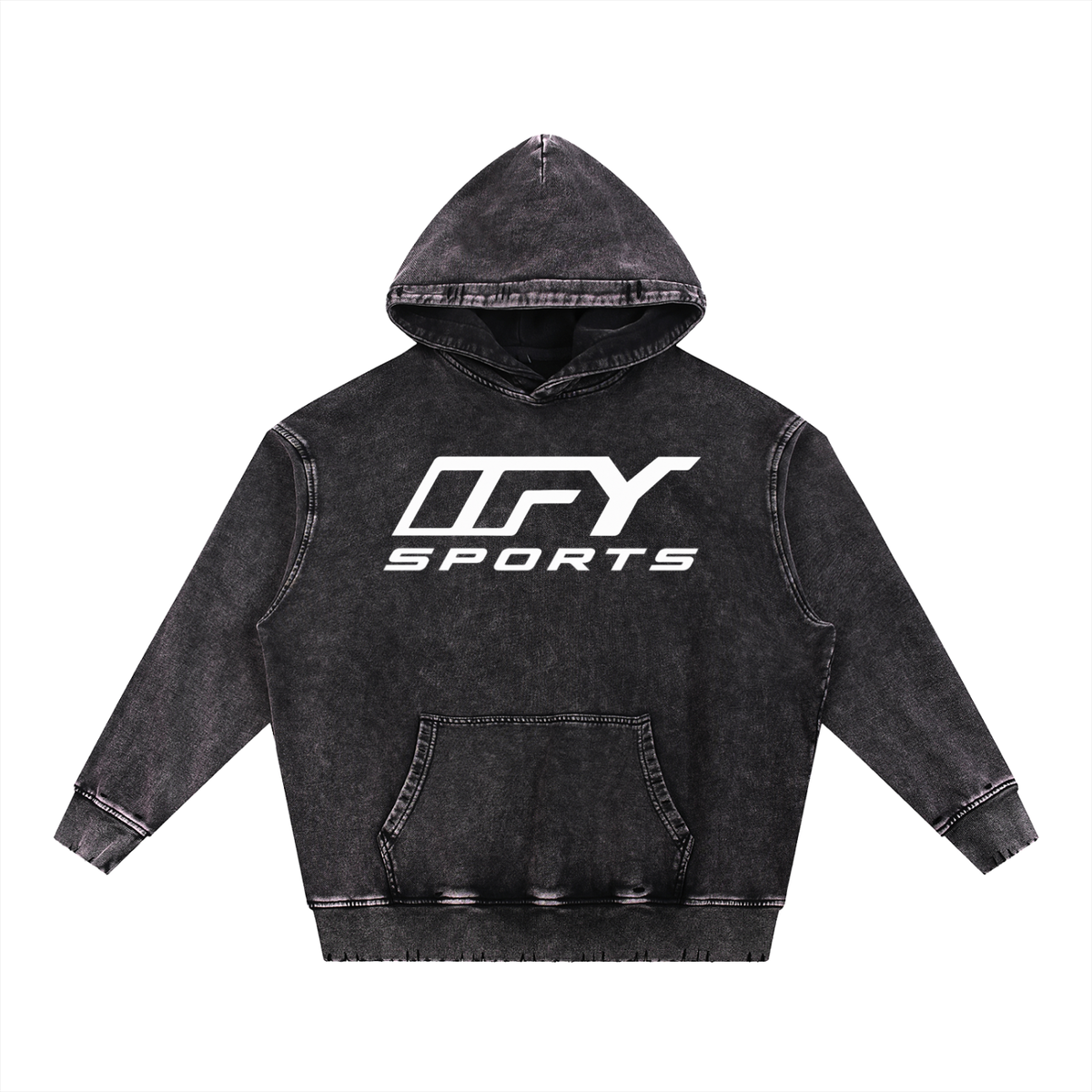 Heavyweight Snow Wash Hoodie: Comfort Meets Style for Every Occasion