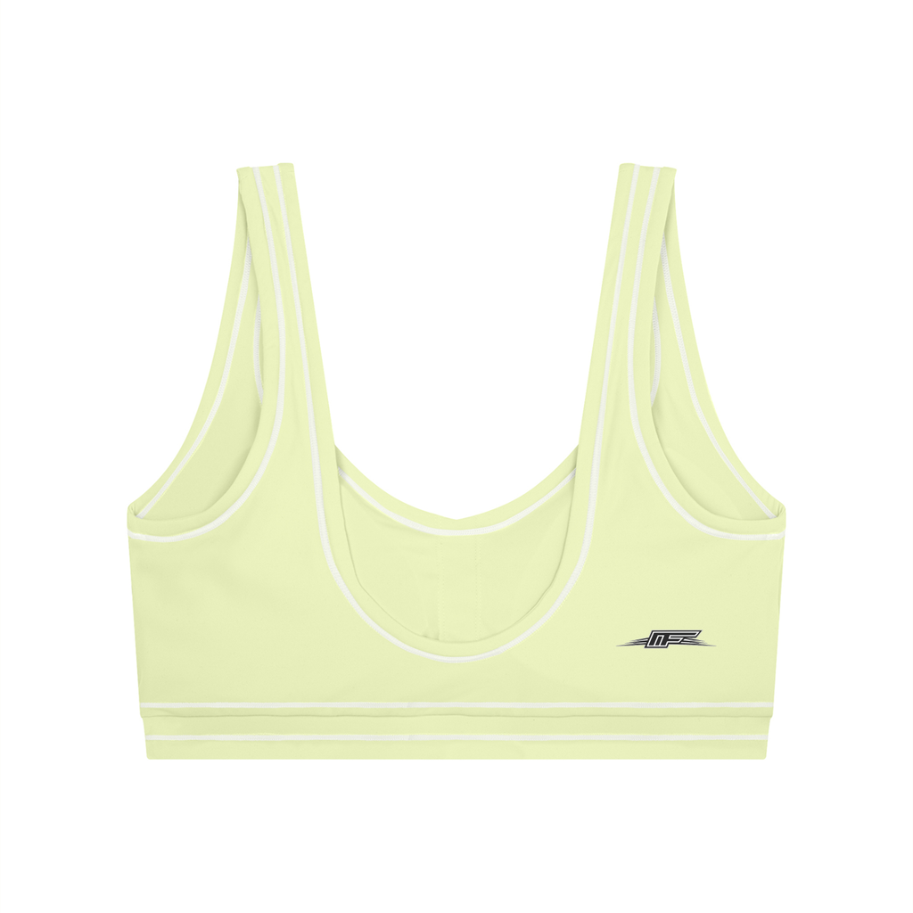 Elevate Your Workout with the Women's Topstitching Yoga Bra