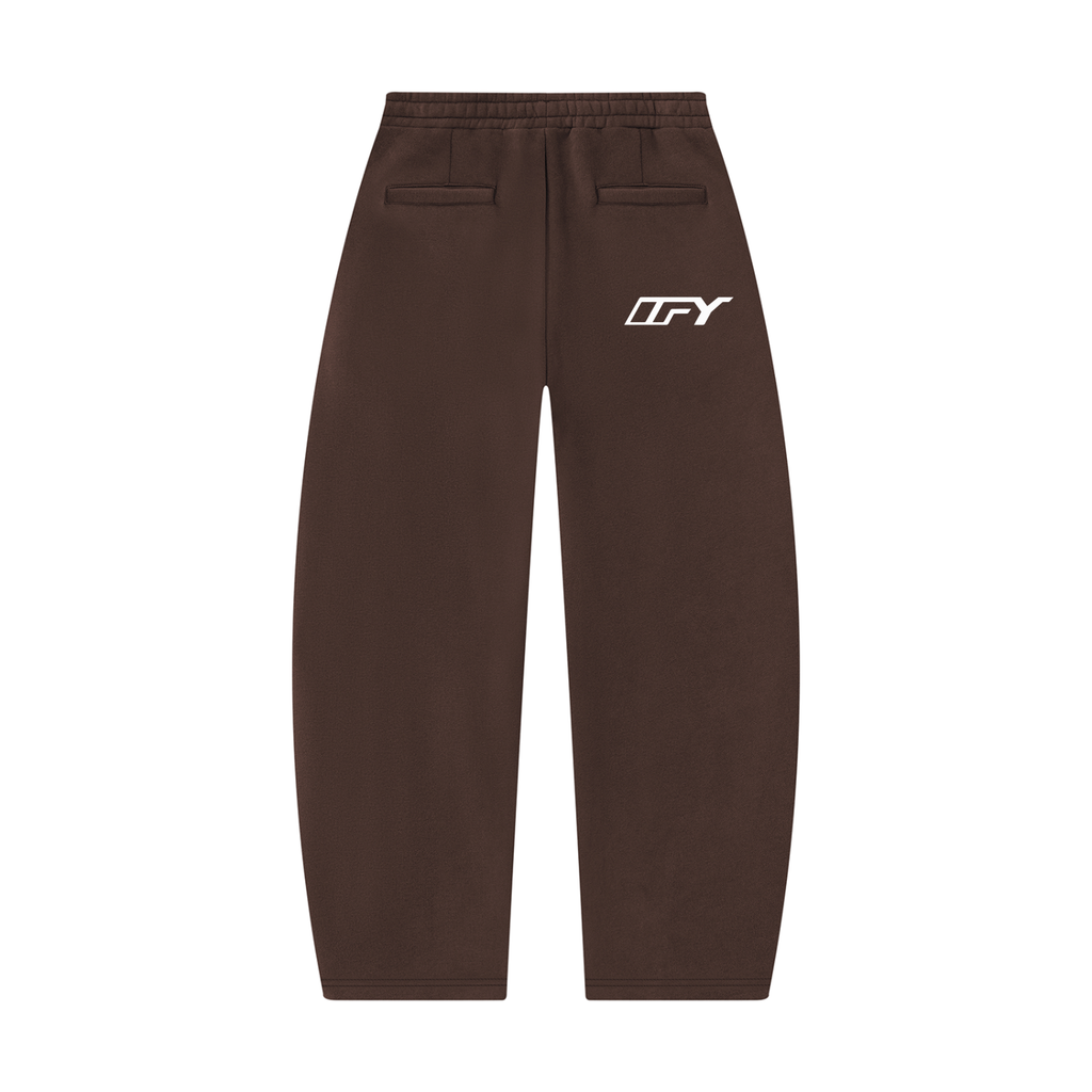 Unisex Barrel Leg Sweatpants