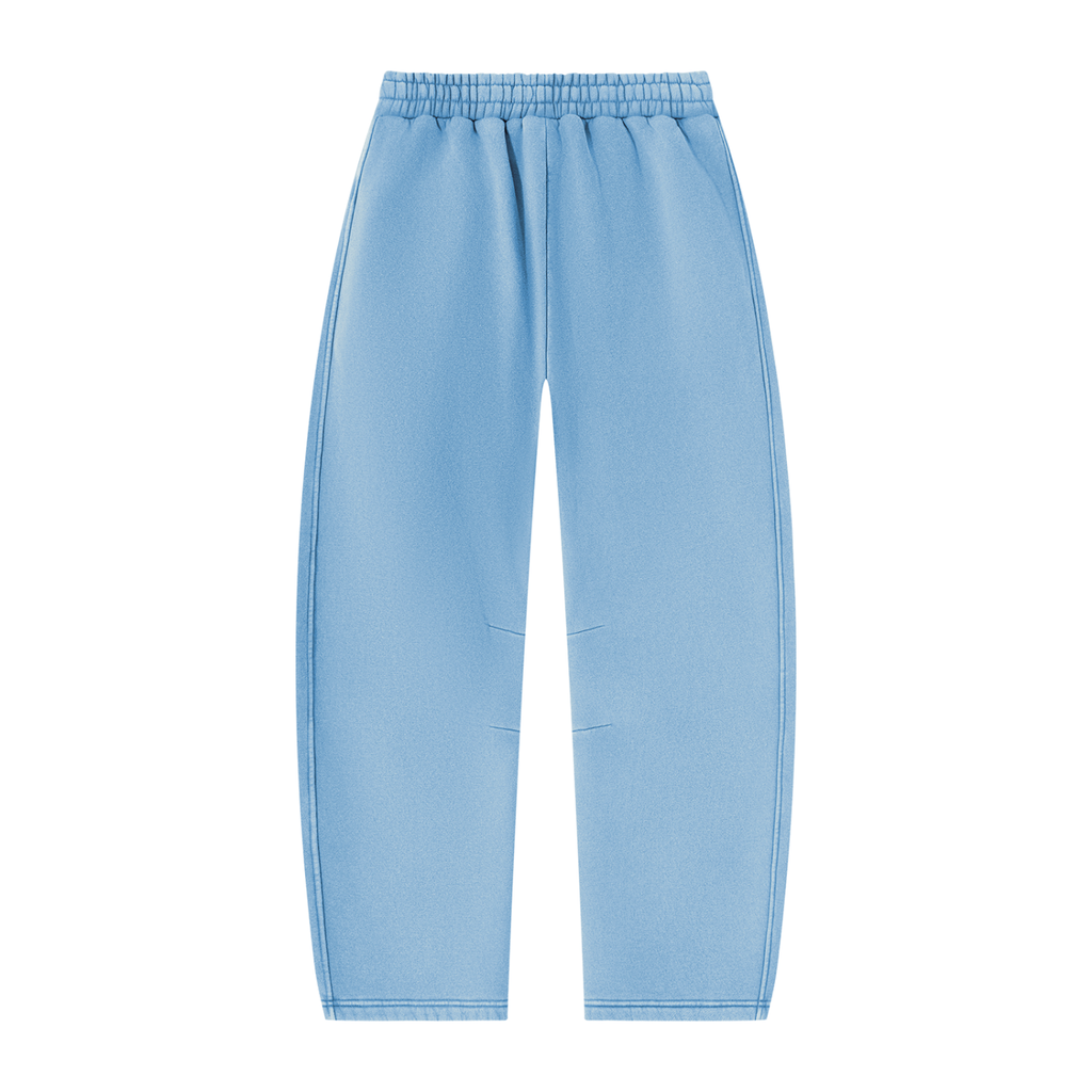 Vintage Wash Barrel Leg Fleece Sweatpants