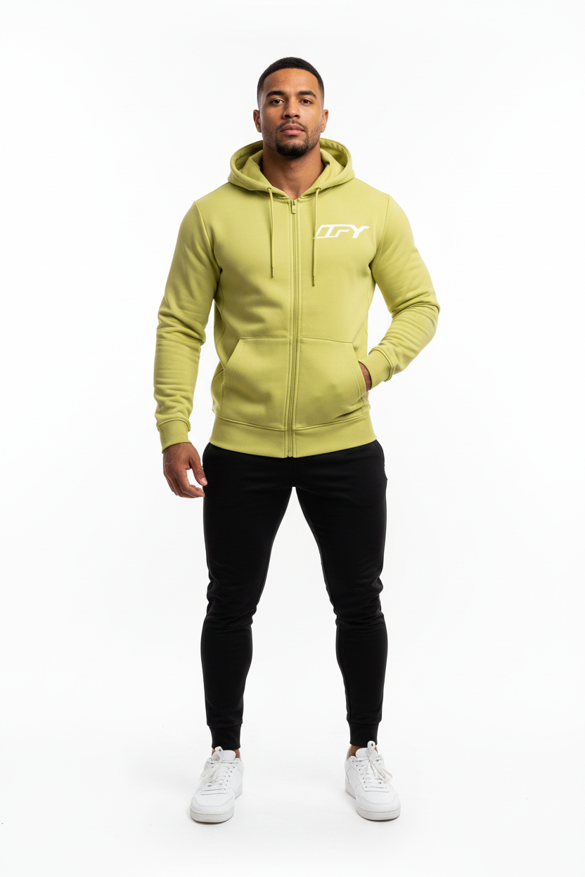 Unisex Regular Fit Full Zip Hoodie