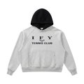 Fleece Raglan Colour Block Hoodie