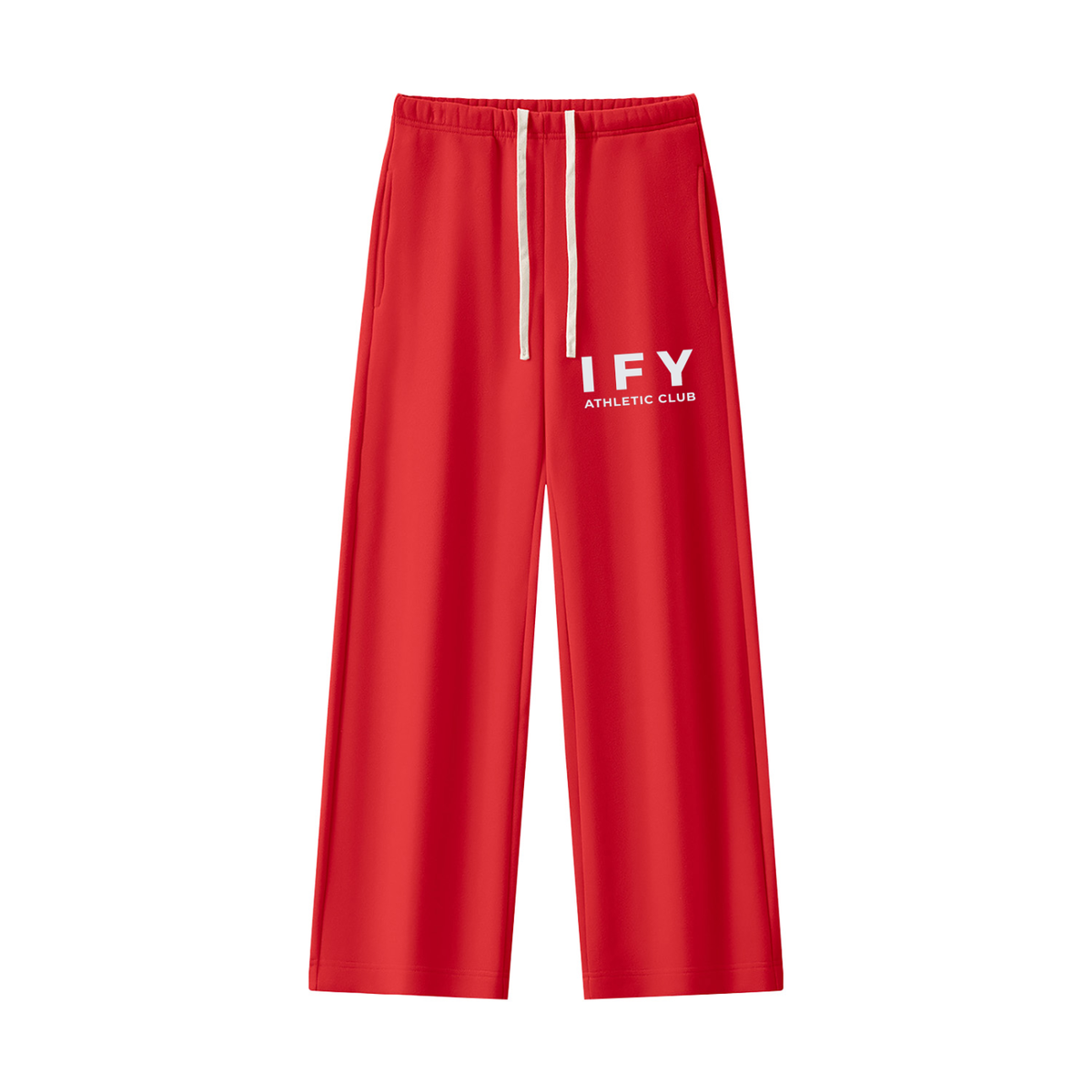 Straight Leg Fleece Sweatpants