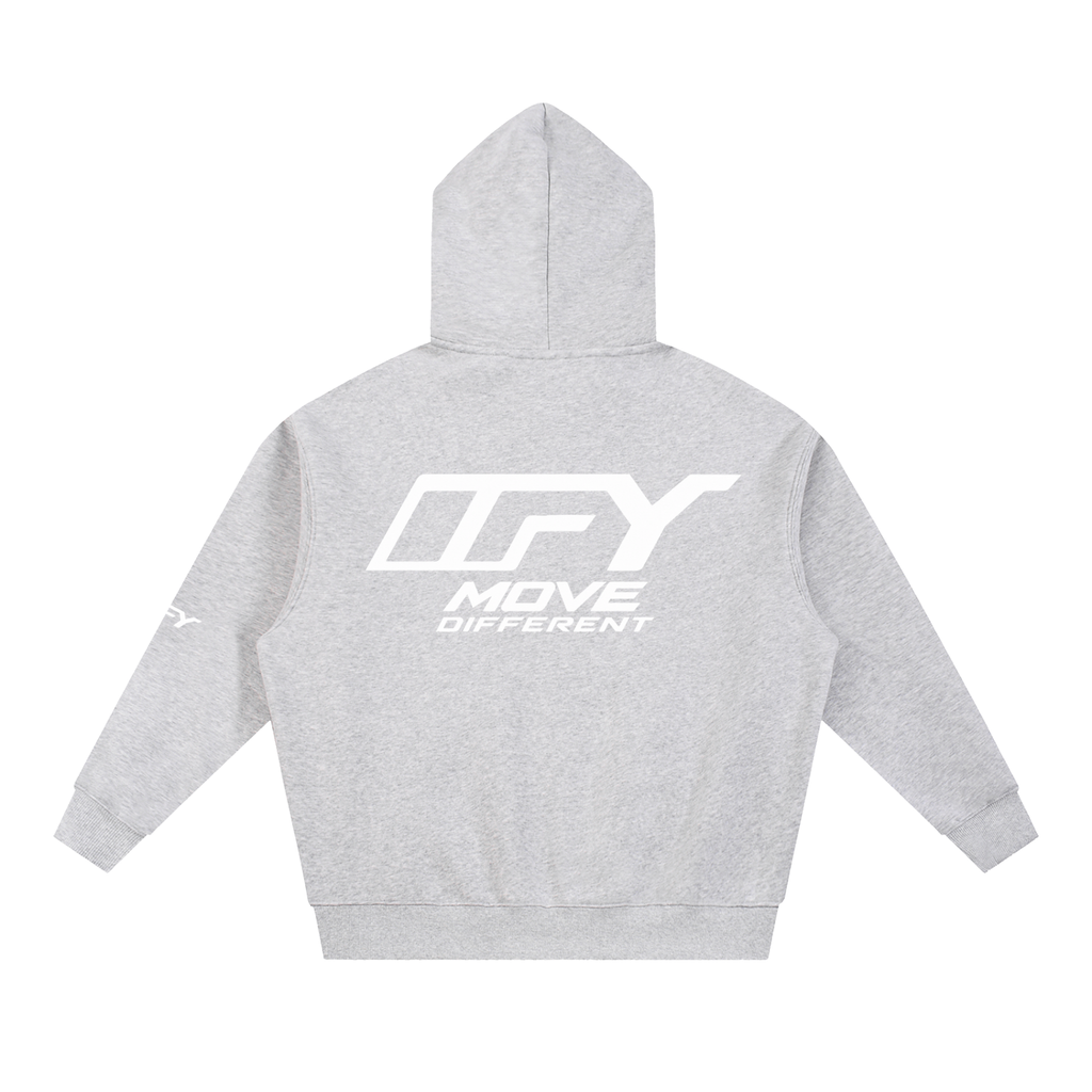 Essential Oversized Boxy Fit Fleece Hoodie