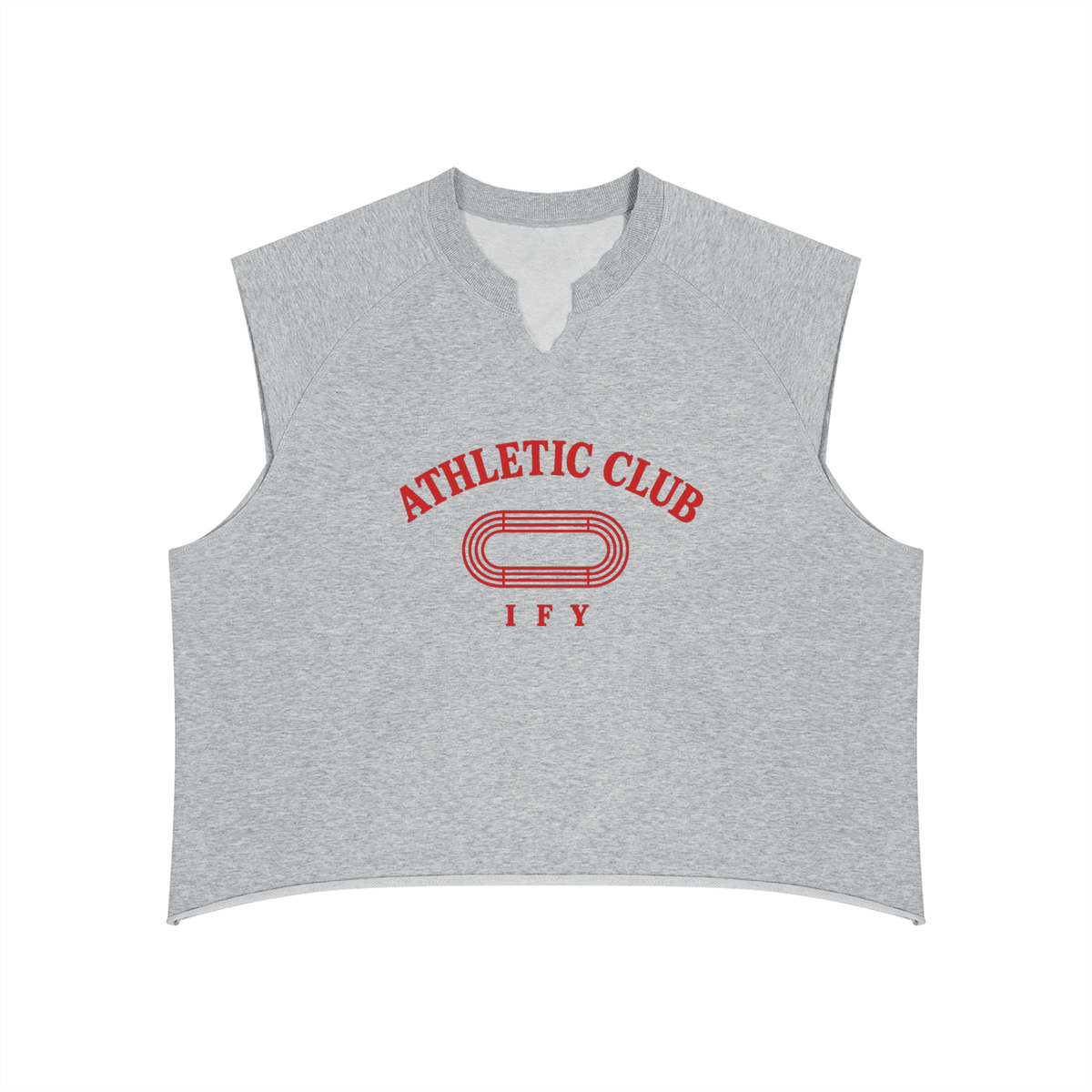 Boxy Raw Hem Tank Top