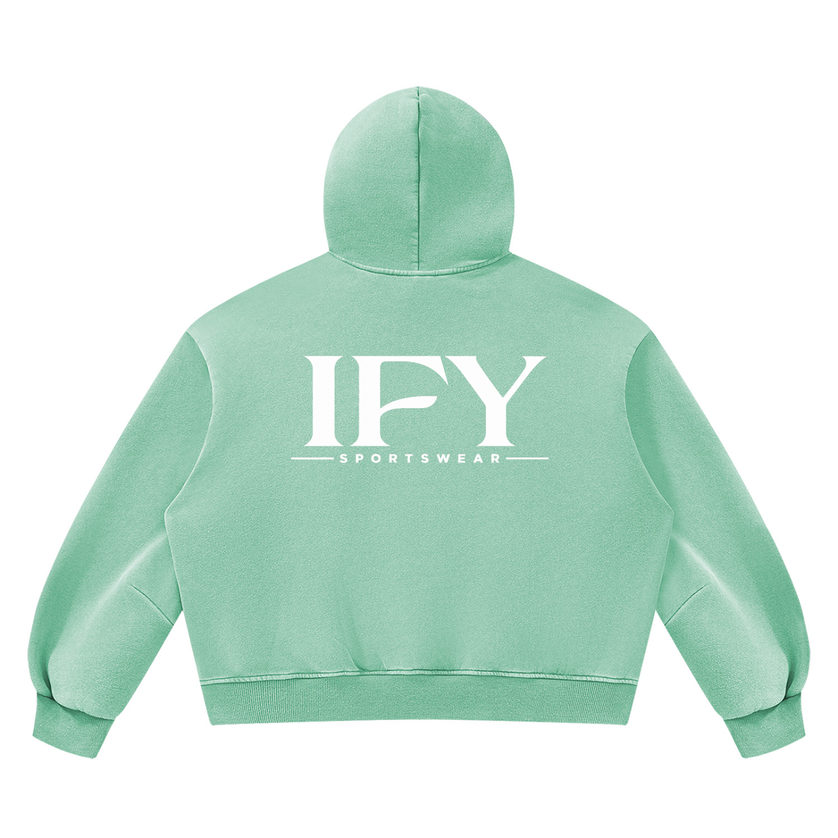 Unisex Vintage Wash Boxy Fleece Hoodie