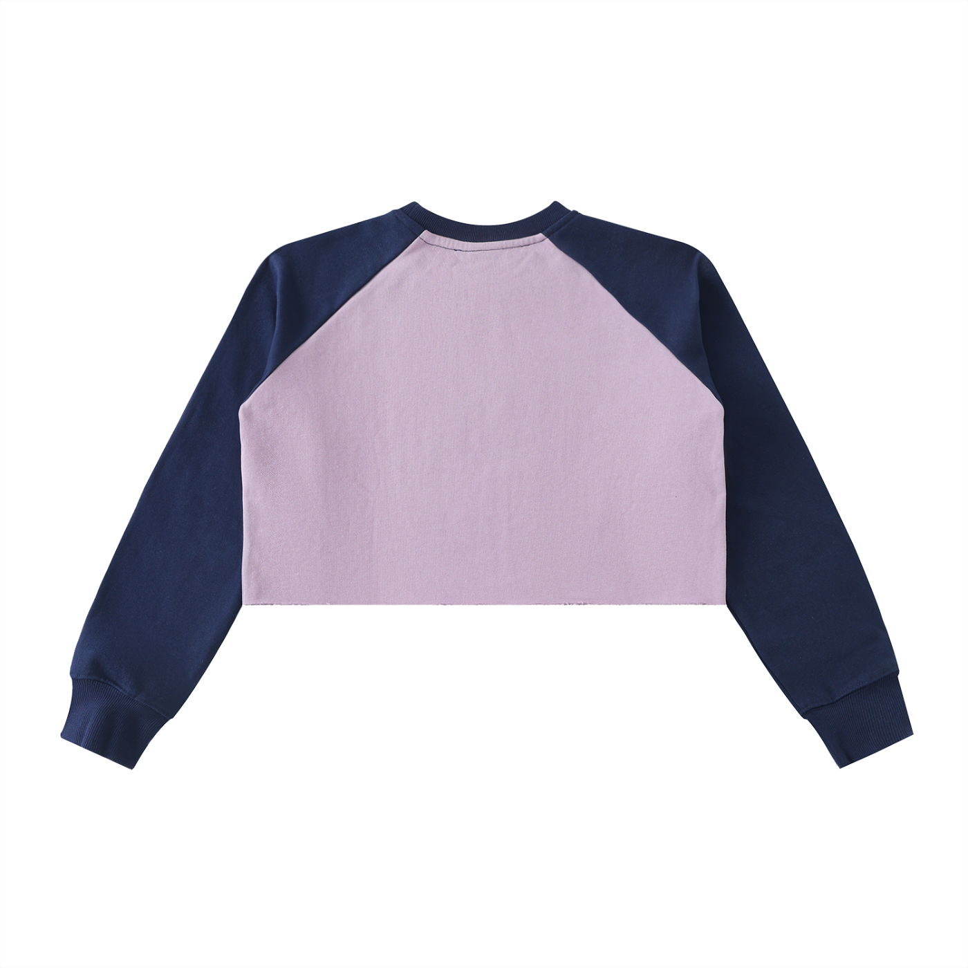 Elevate Your Style with Our Color-Block Crop Sweatshirt