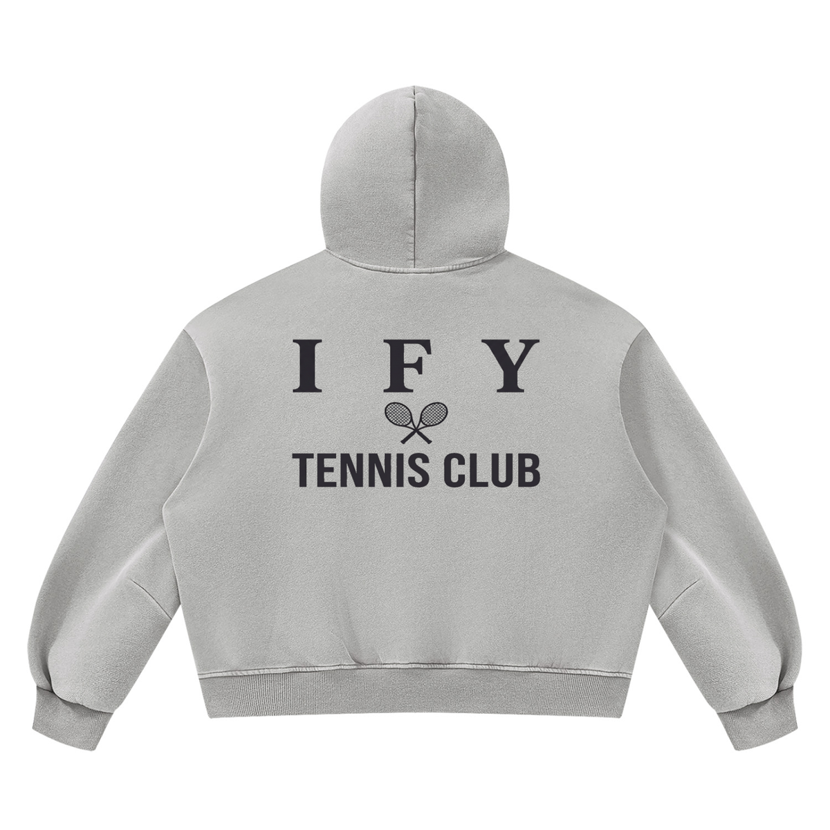 Vintage Wash Boxy Fleece Hoodie