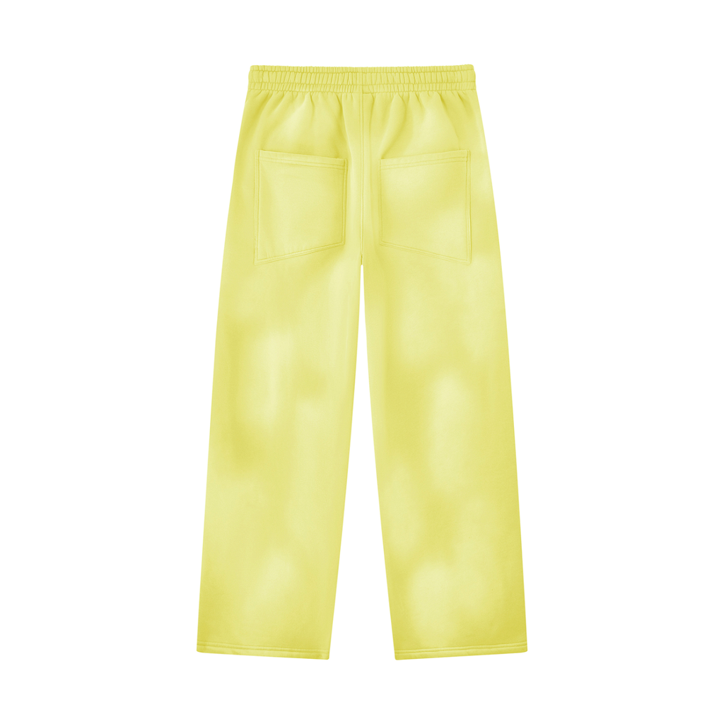 Unisex Wide Leg Fleece Sweatpants for Comfort and Style