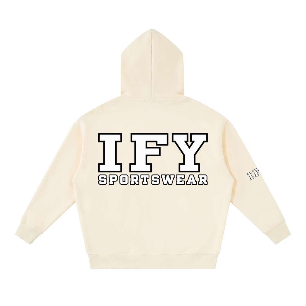 Essential Oversized Fleece Boxy Hoodie
