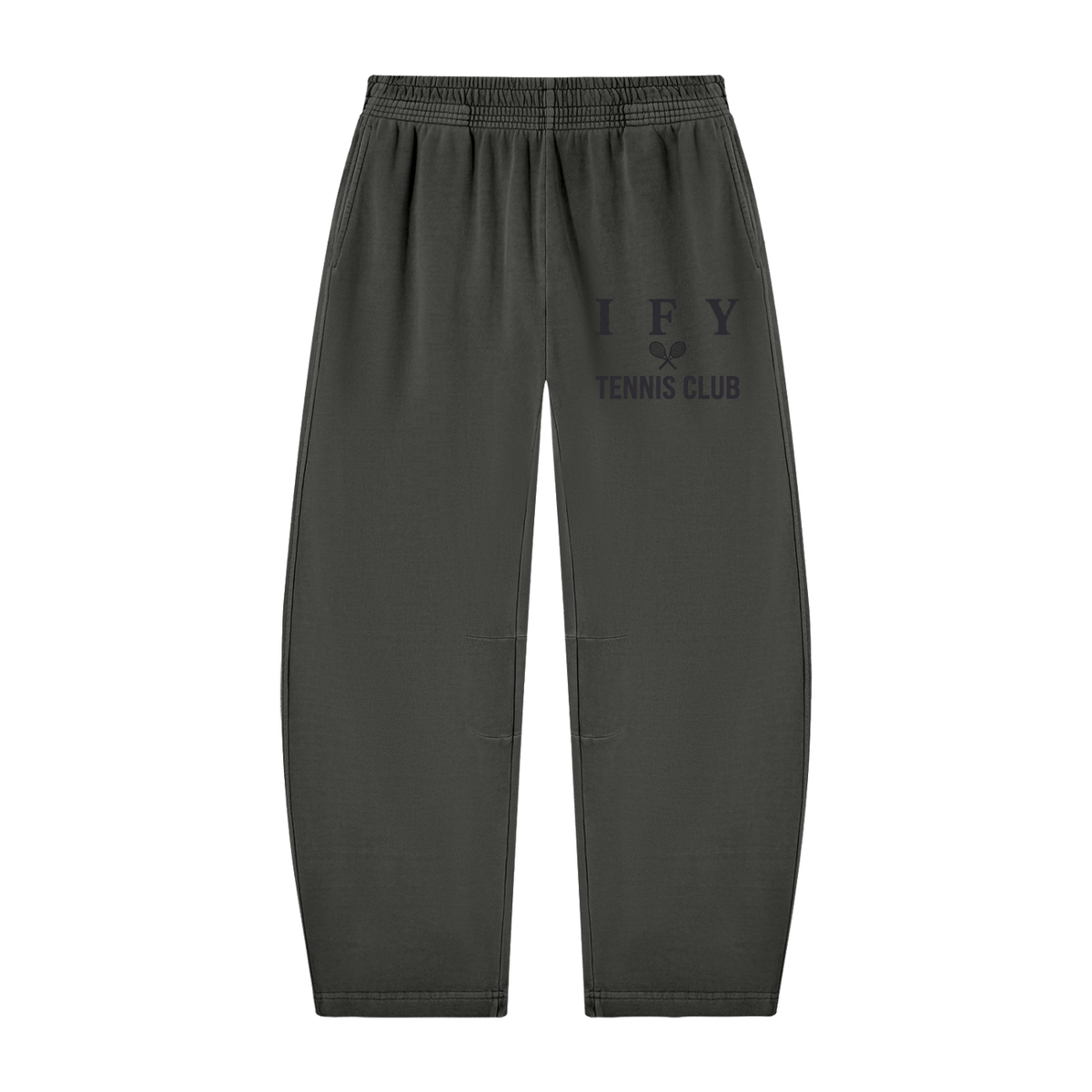 Vintage Washed Barrel Leg Sweatpants