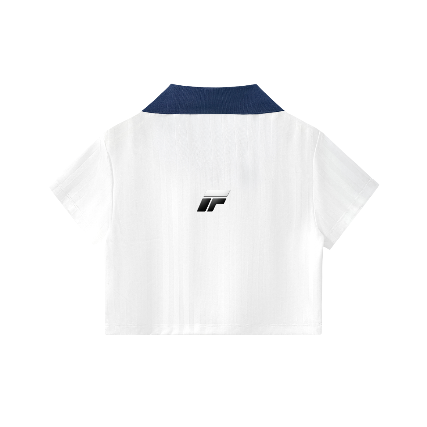 Stylish Cropped Jersey with Contrast Collar – Perfect for Effortless Everyday Chic