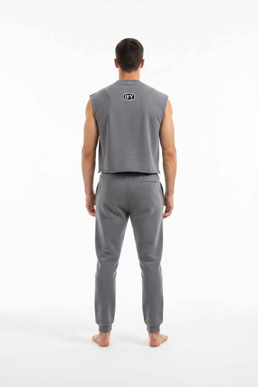 French Terry Boxy Tank Top