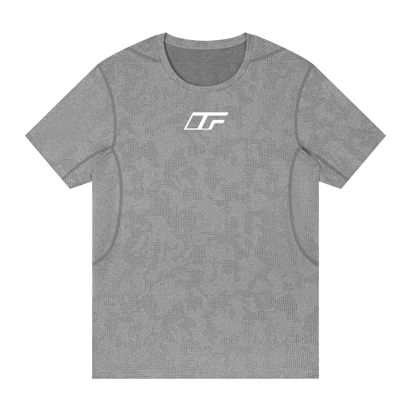 Men's Jacquard Slim Mesh T-Shirt