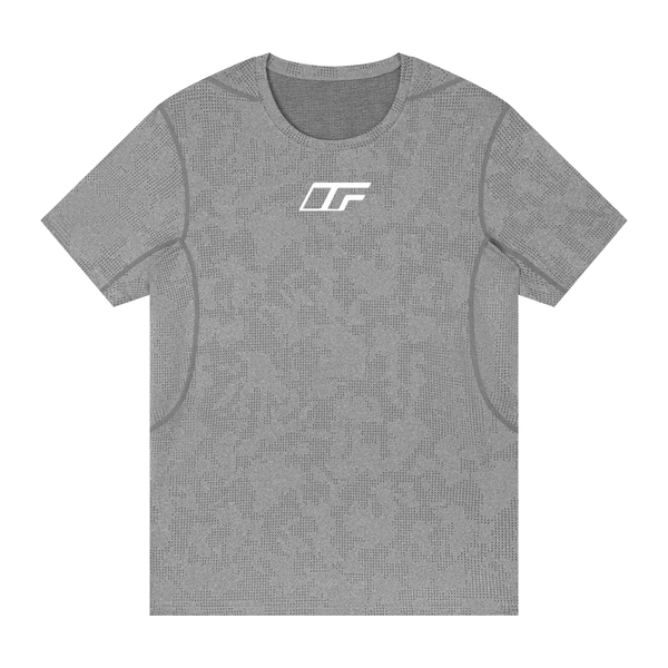 Men's Jacquard Slim Mesh T-Shirt