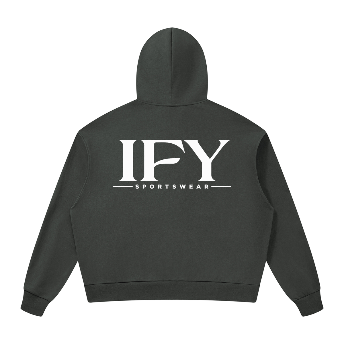 Unisex Drop Shoulder Full Zip Hoodie - Comfort Meets Style for Every Occasion