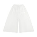 Women's Raw Edge Wide Leg Sweatpants