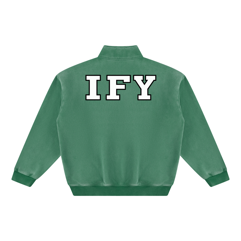 Unisex Vintage Wash Fleece Sweatshirt