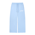 Women’s Wide Leg Raw Edge Sweatpants