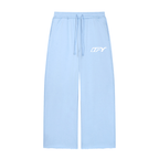 Women’s Wide Leg Raw Edge Sweatpants