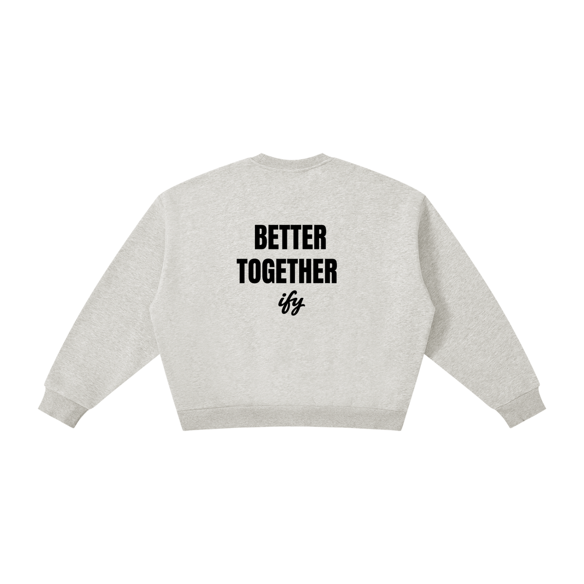 Boxy Fleece Crewneck Sweatshirt
