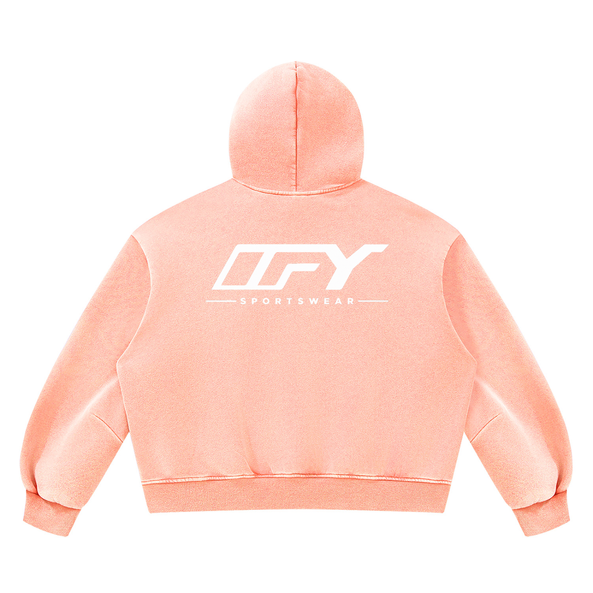 Unisex Vintage Wash Boxy Fleece Hoodie