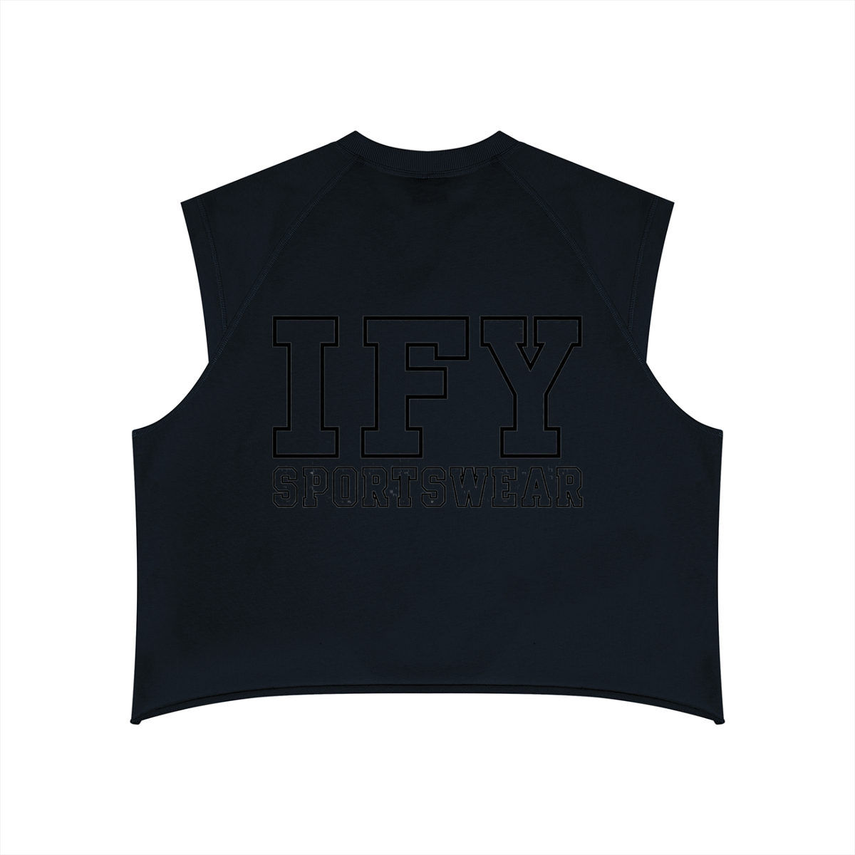 Boxy Raw Hem Tank Top