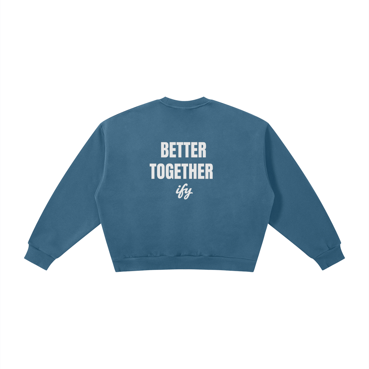 Boxy Fleece Crewneck Sweatshirt