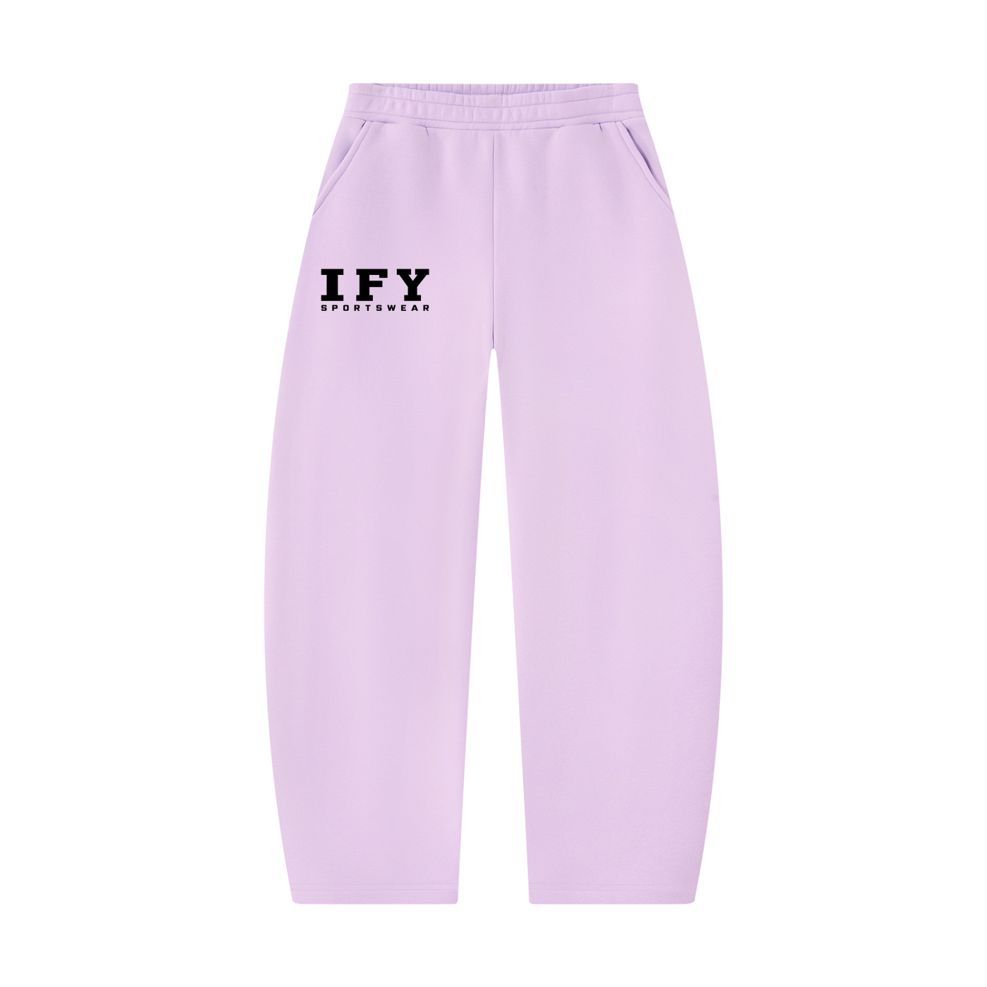 Unisex Barrel Leg Sweatpants