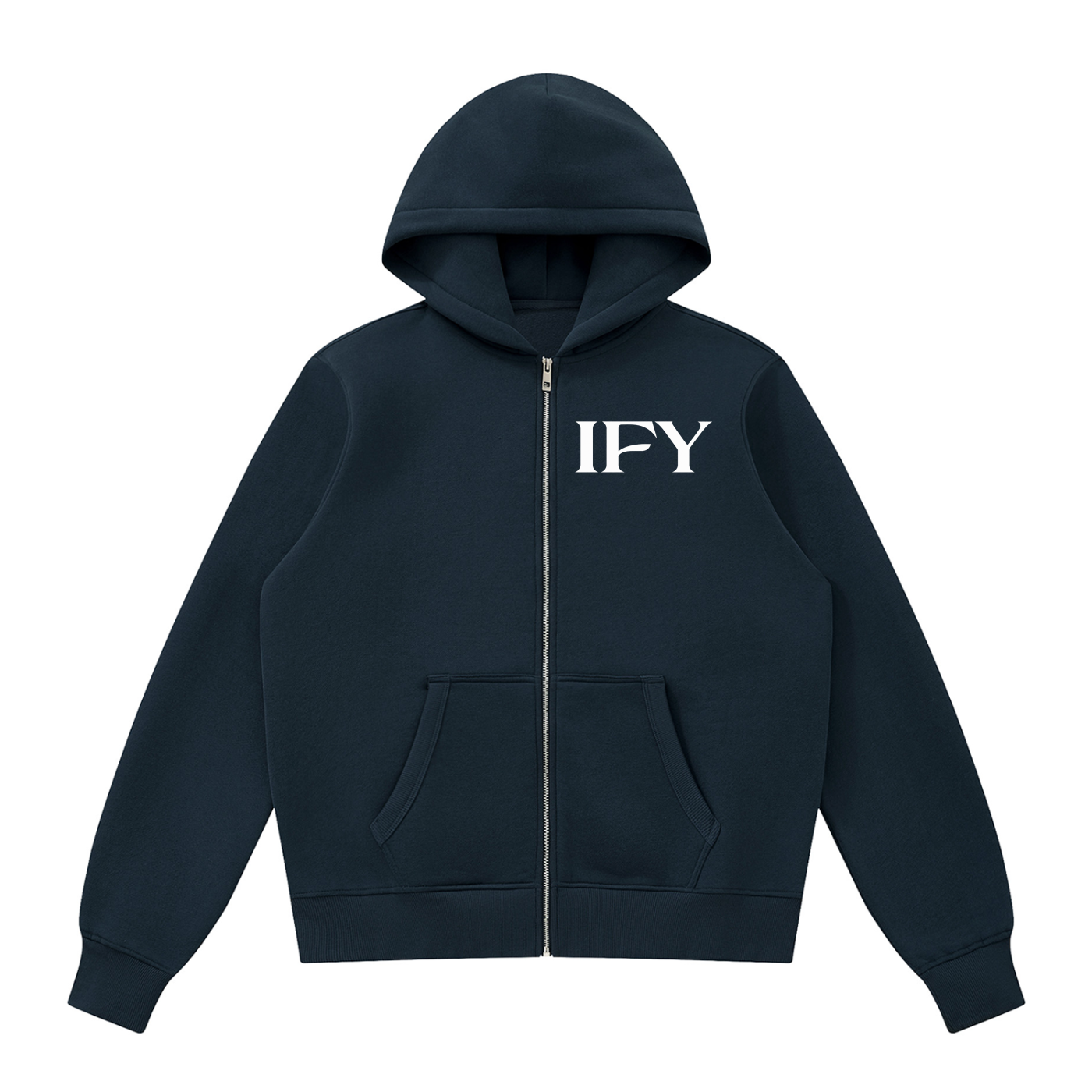 Unisex Fleece Full Zip Hoodie