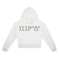 Crop Drop Shoulder Hoodie