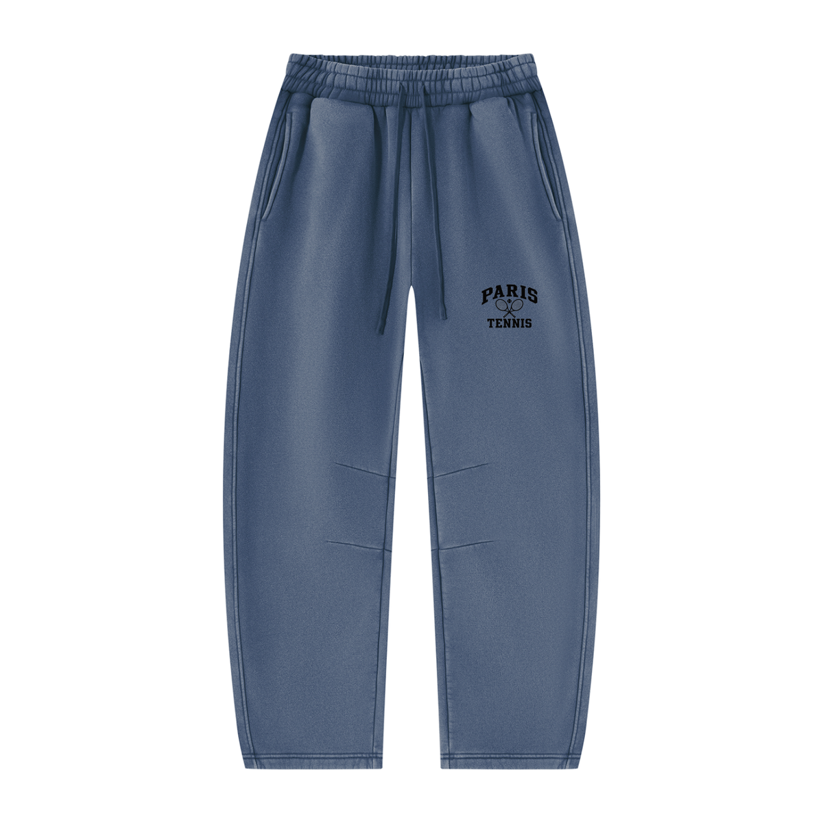 Vintage Wash Barrel Leg Fleece Sweatpants