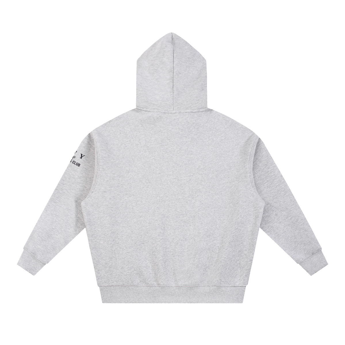 Oversized Boxy-Fit Fleece Hoodie