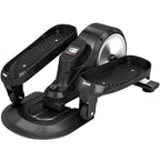 SPORTNOW Under Desk Elliptical Machine With LCD Monitor, 8 Adjustable Magnetic Resistances For 2-in-1 Seat & Stand Up Exercise - IFY Sports