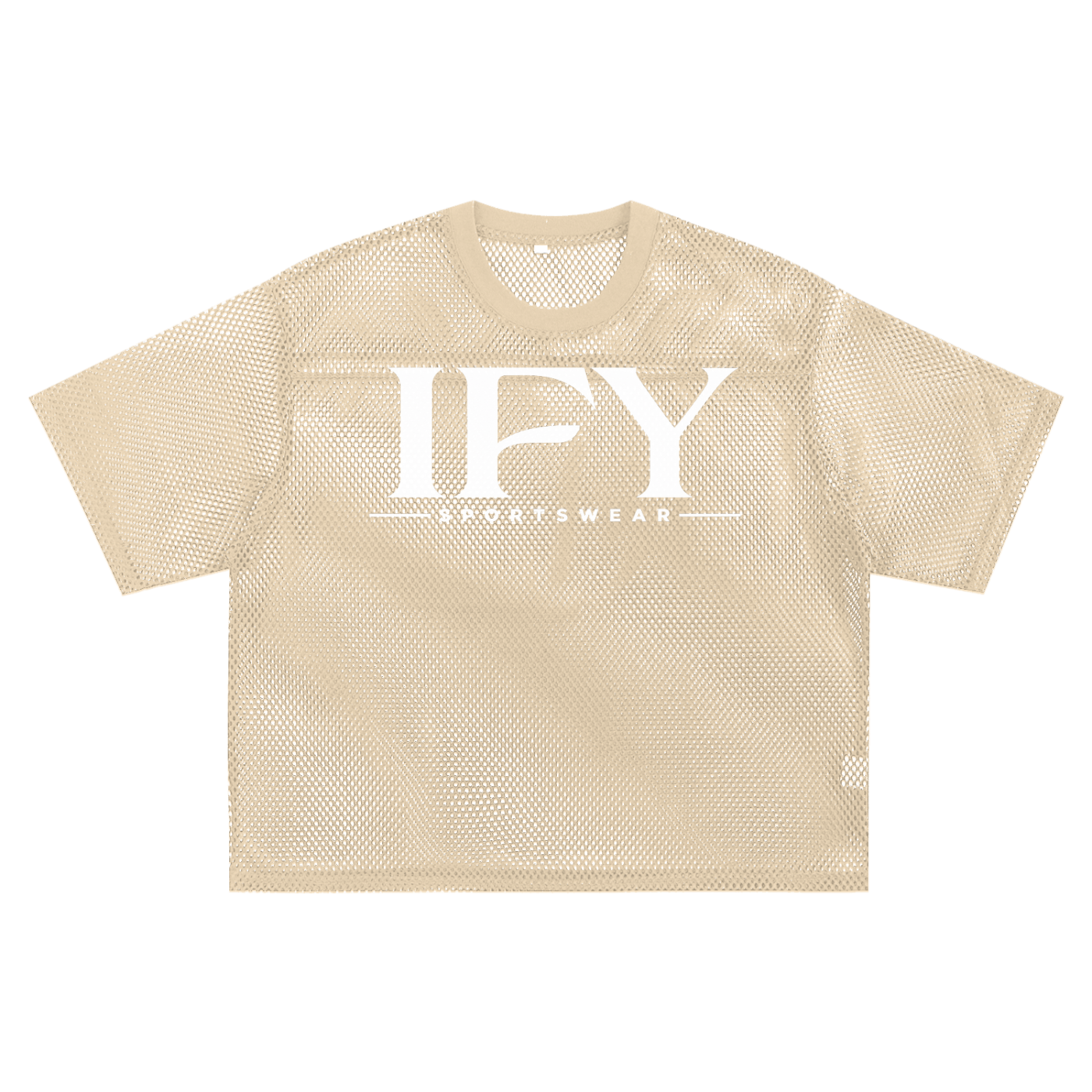 See-through Boxy Net T-Shirt