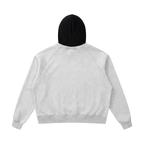 Unisex Fleece Raglan Color Block Hoodie