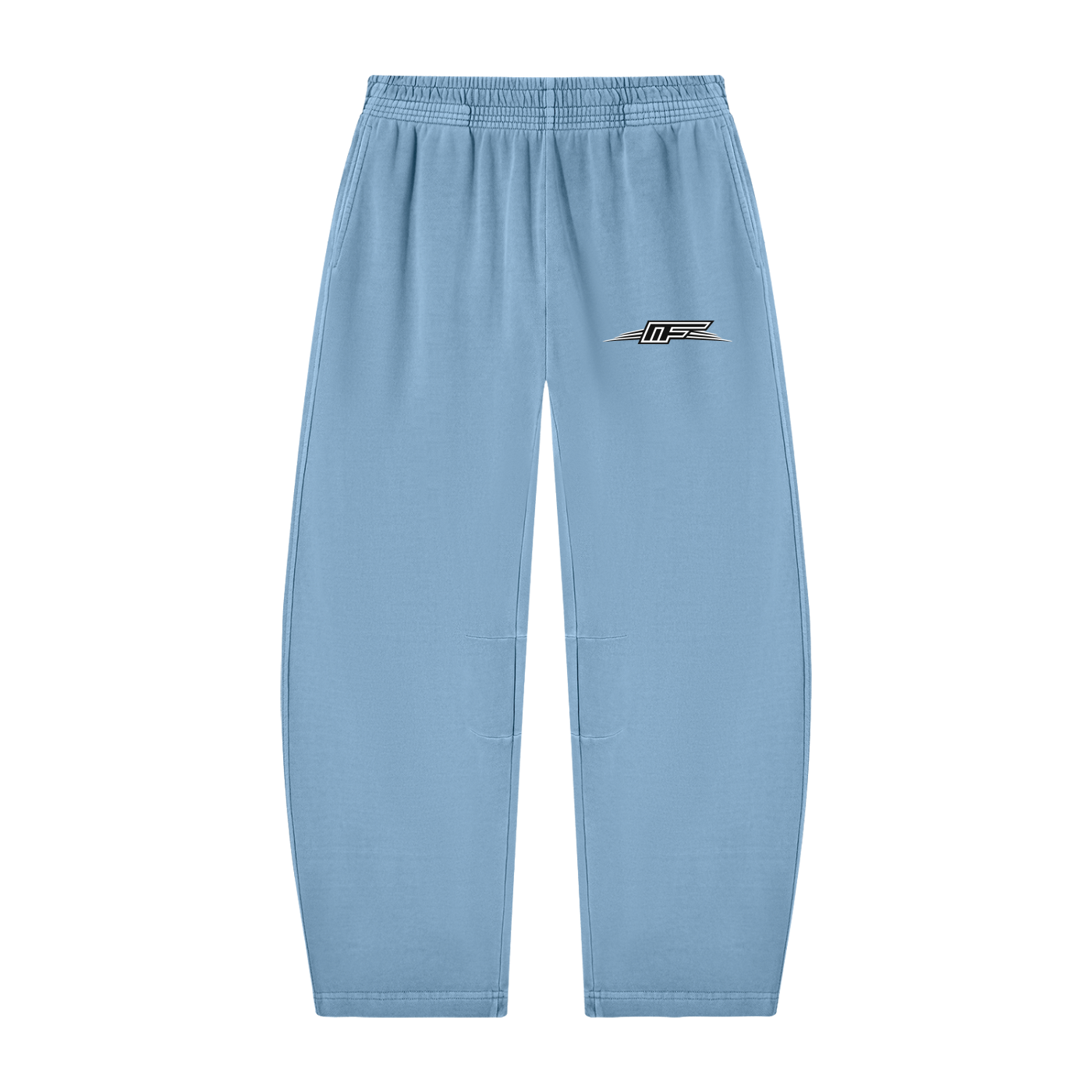 Unisex Vintage Washed Barrel Leg Sweatpants