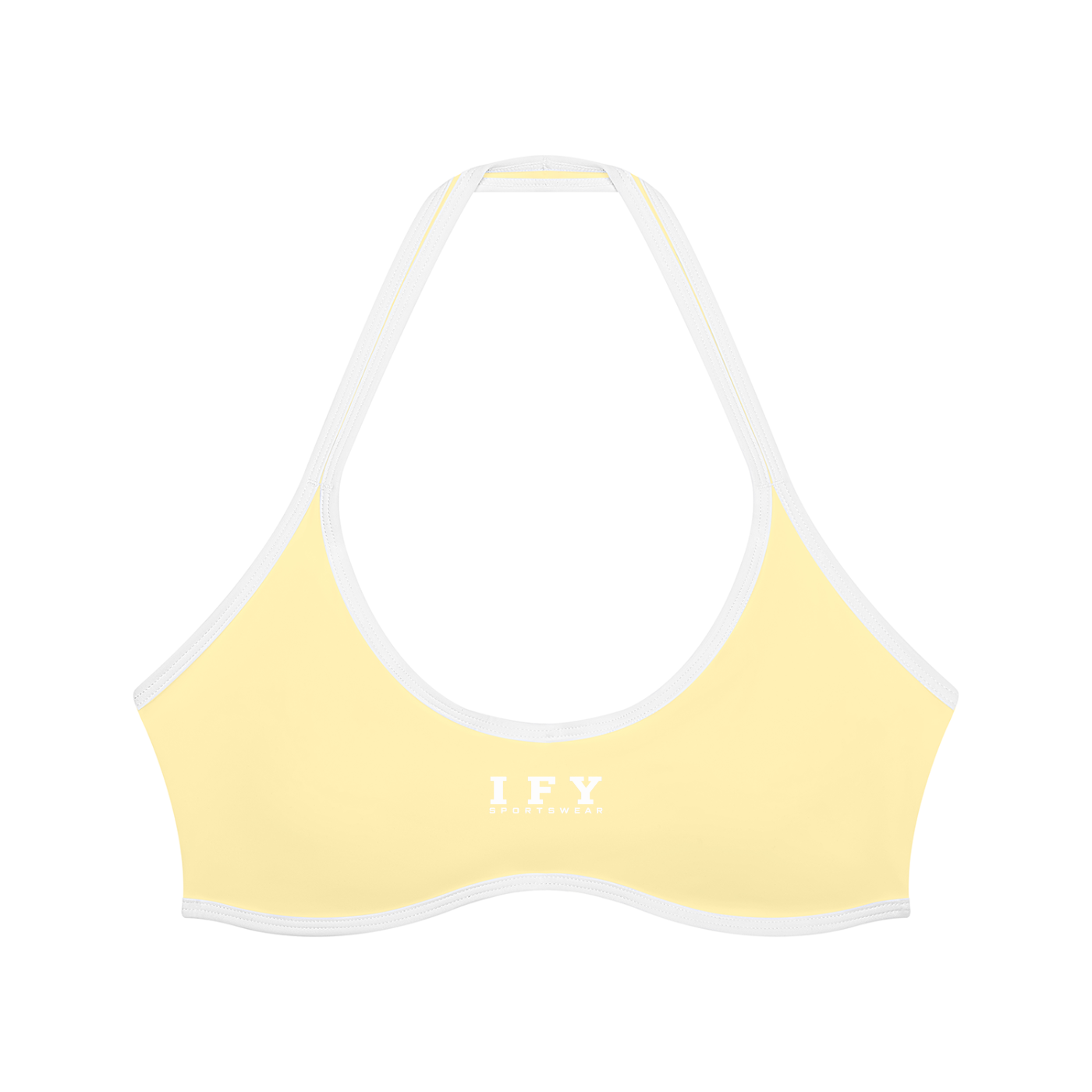 Women's Halter Color Block Yoga Sports Bra