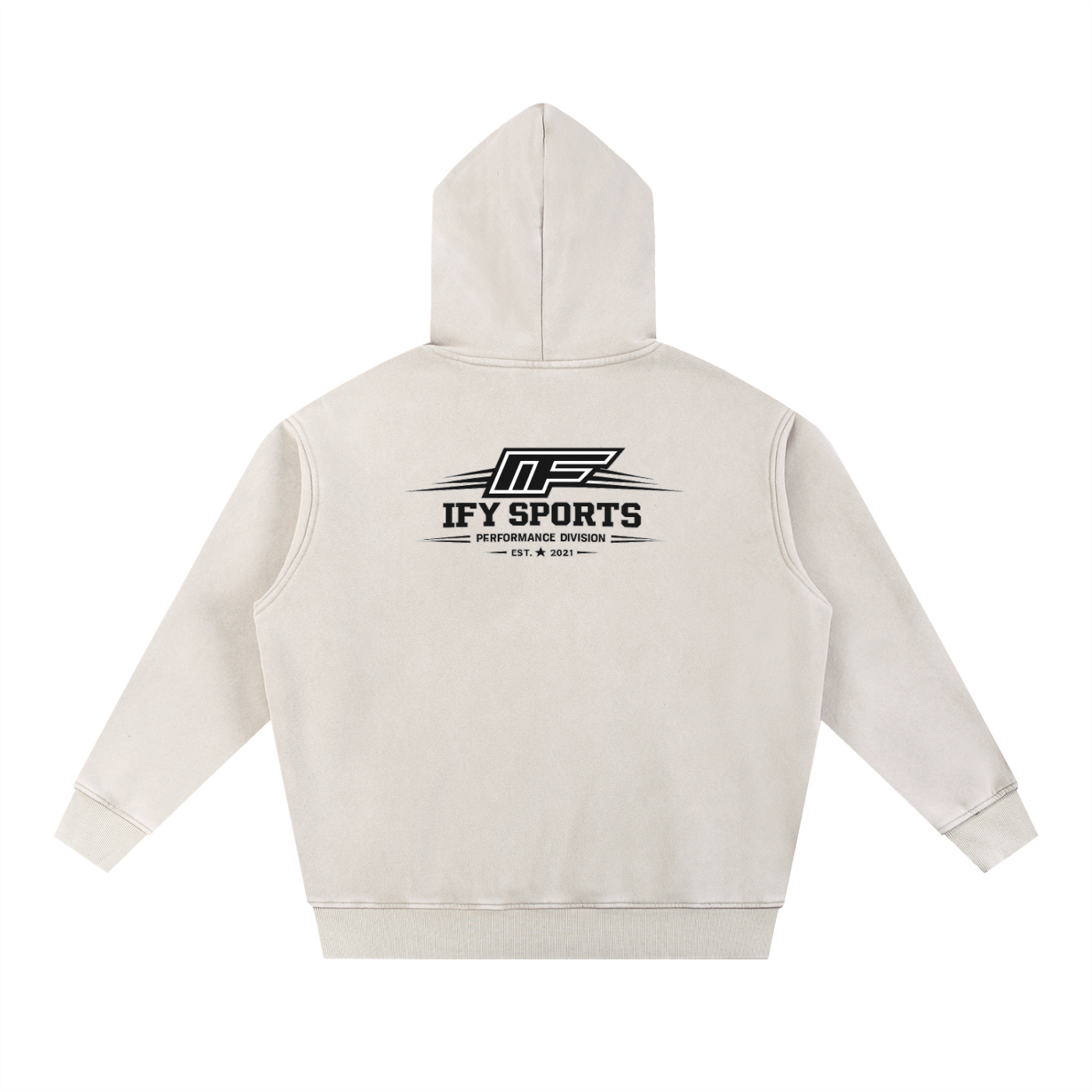 Snow Wash Fleece Oversize Hoodie