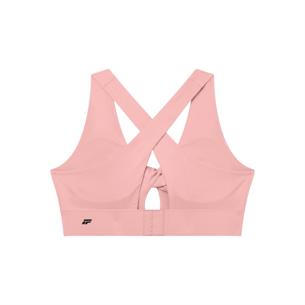 Women's Twist Front V-Neck Sports Bra