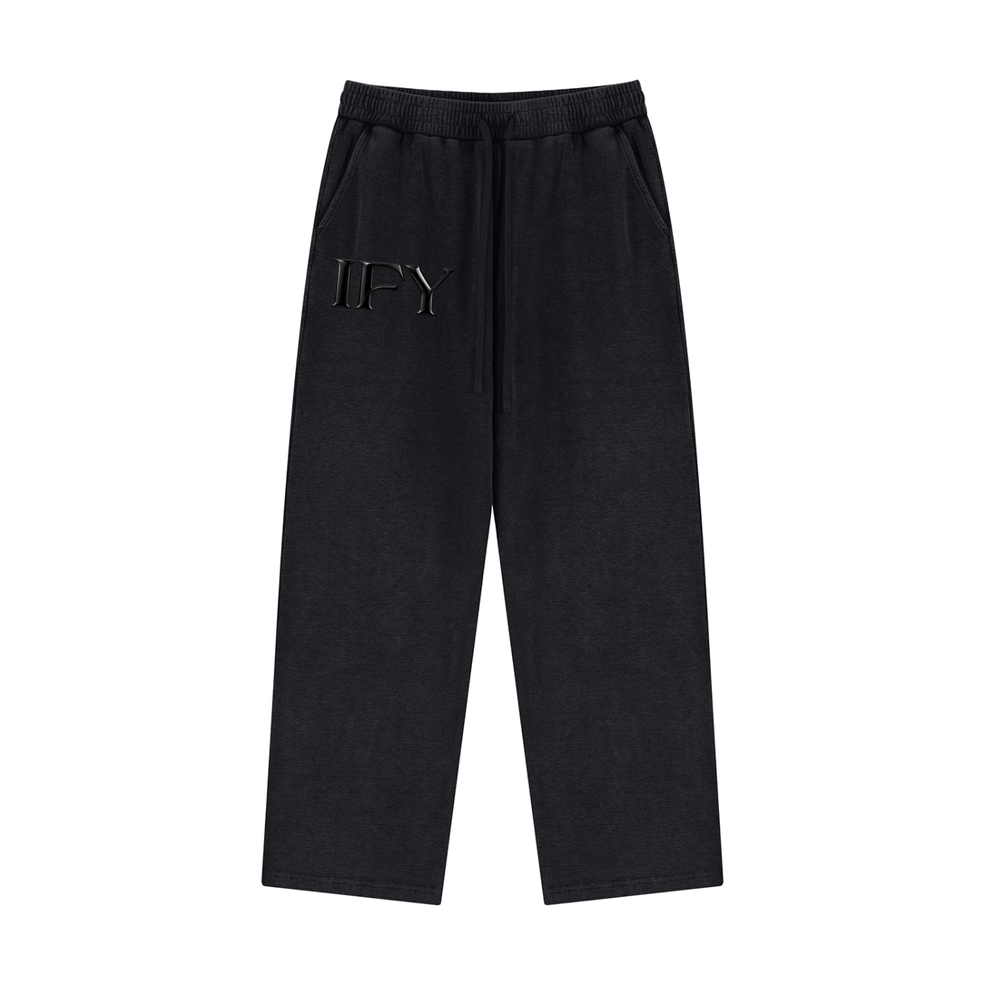 Unisex Mineral Wash Waffle Sweatpants