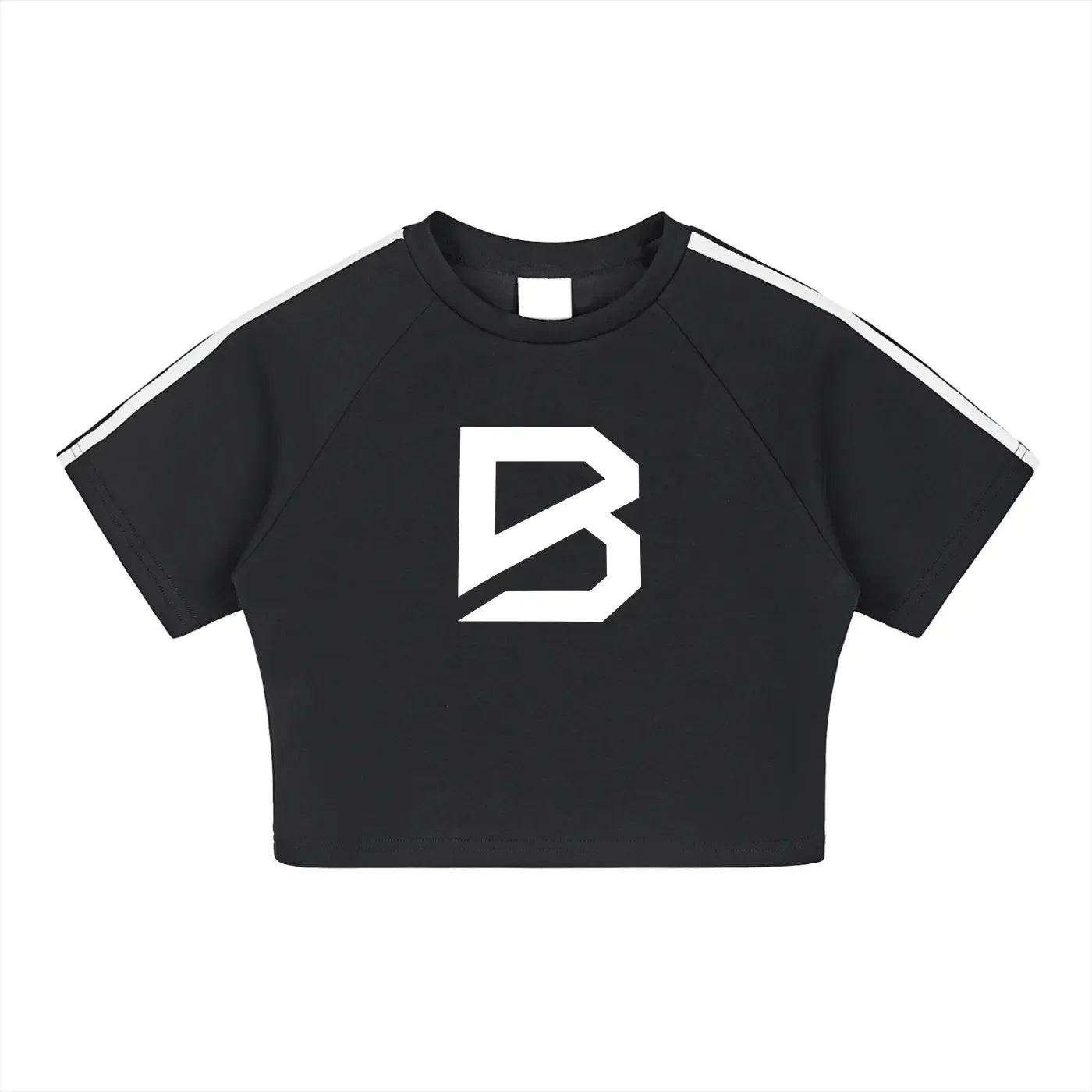 Women's Cooling Performance Crop Top - Taped Gym Crop Top | BRACE