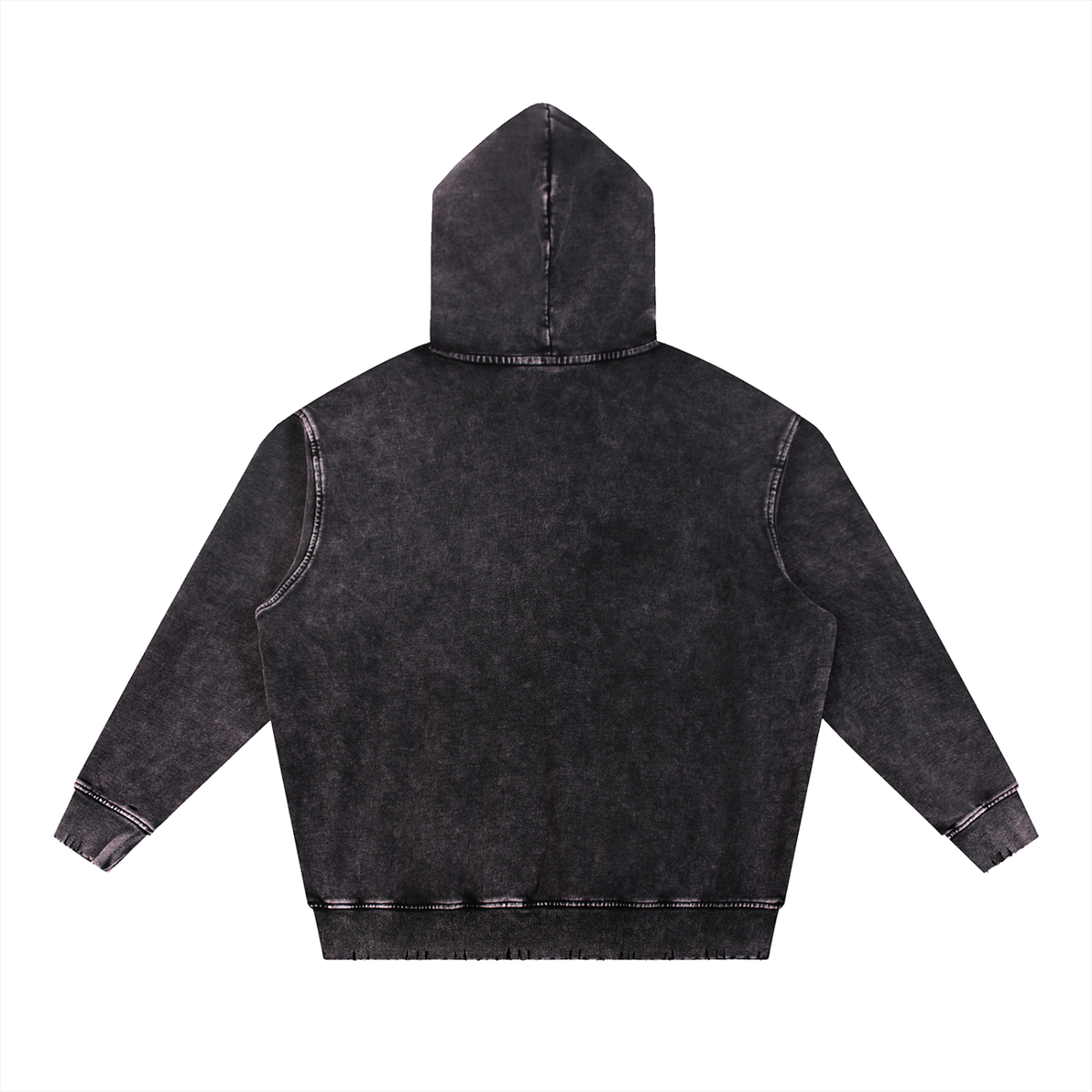 Heavyweight Snow Wash Hoodie: Comfort Meets Style for Every Occasion